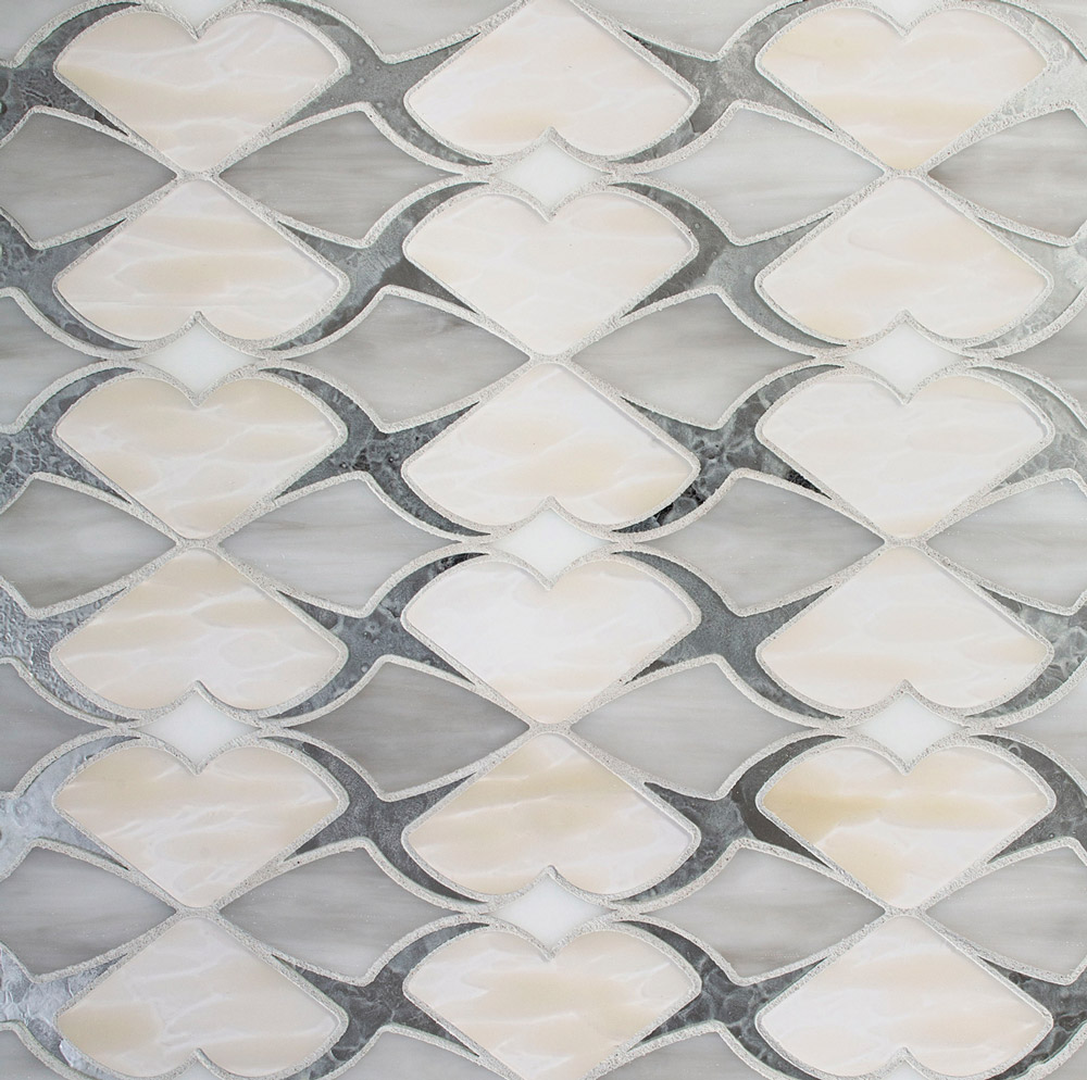 Devotion Mariposa Pattern Glass Tile
