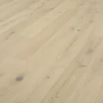 Liora engineered European white oak flooring neutral cool beige tone