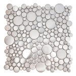 Stainless Steal Round Mosaic from Bati Orient
