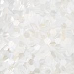 Bianco Hexagon Mother of Pearl