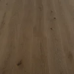 Brunelle engineered European oak wood flooring rich brown tone
