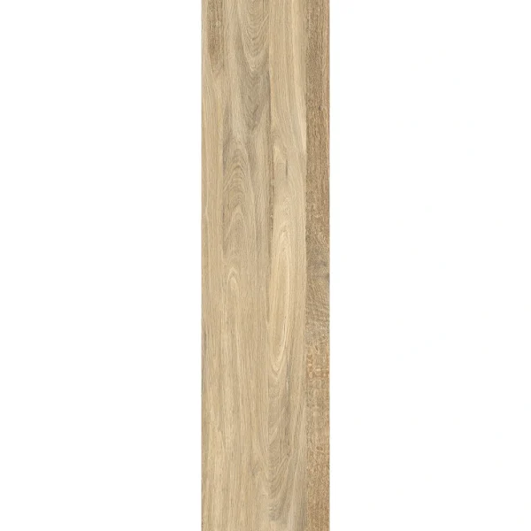 oak wood look porcelain tile in a 10x96 extra long plank