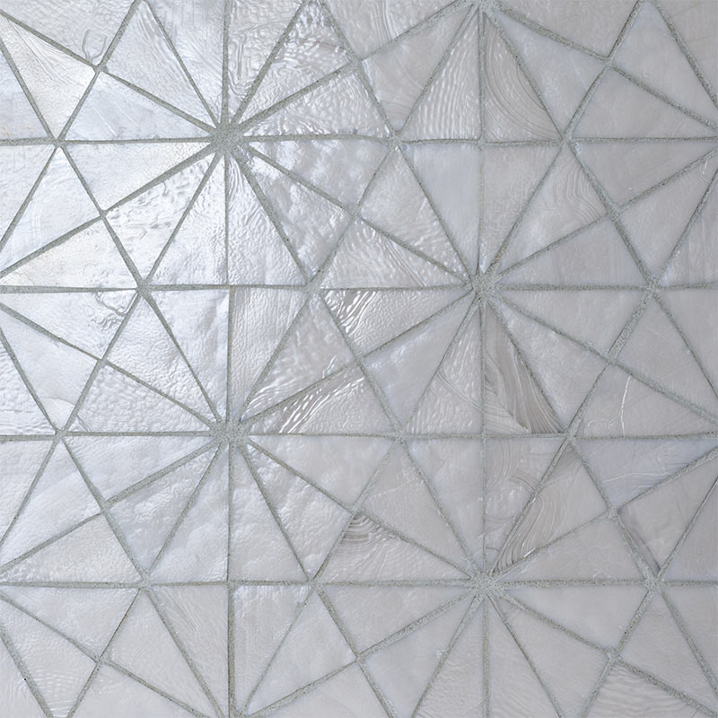 Devotion Kaleidoscope Pattern Glass Tile