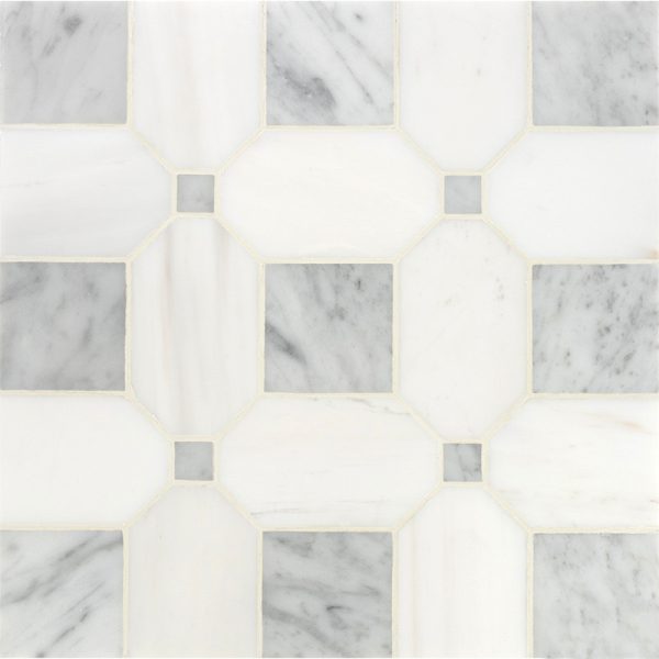 Seabreeze Carrara Natural Stone Mosaic